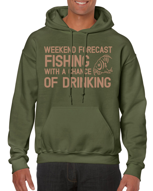 Weekend Fishing Forecast Hoodie