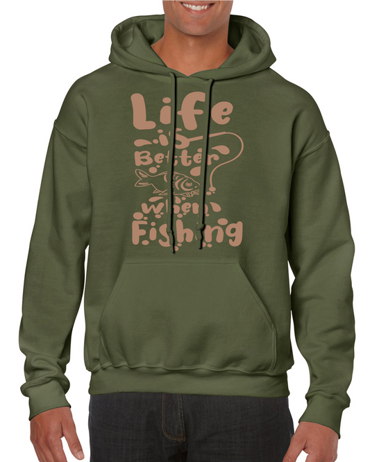 Life Is Better When Fishing Hoodie