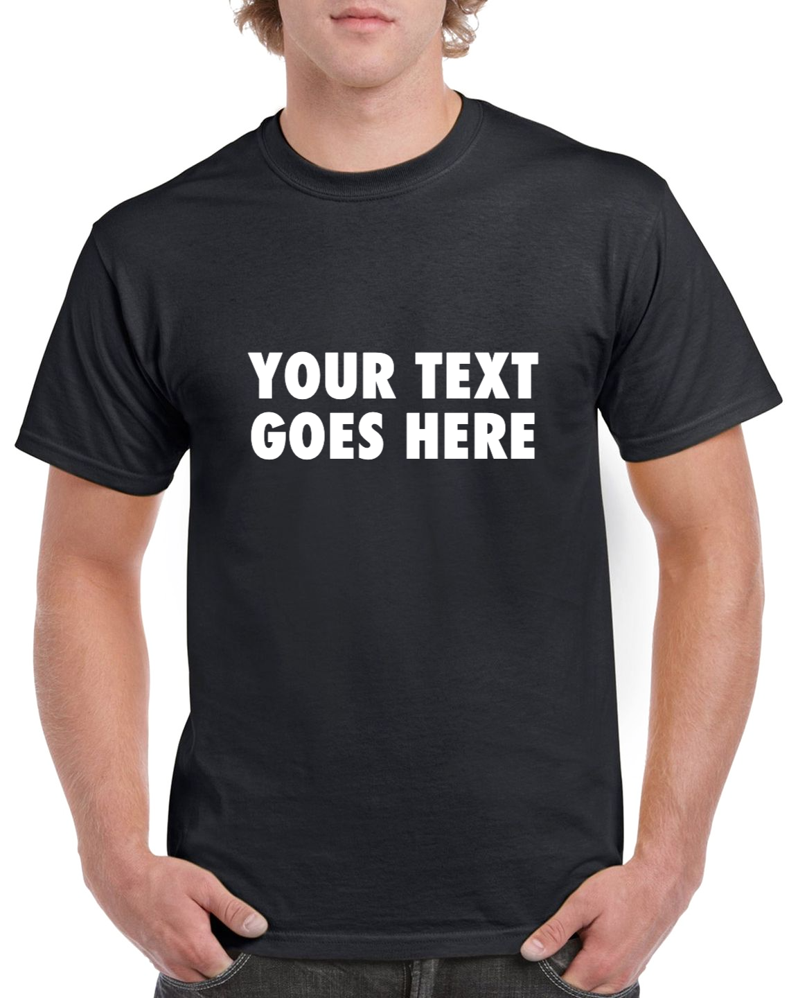 Personalised T-Shirt With Your Own Text