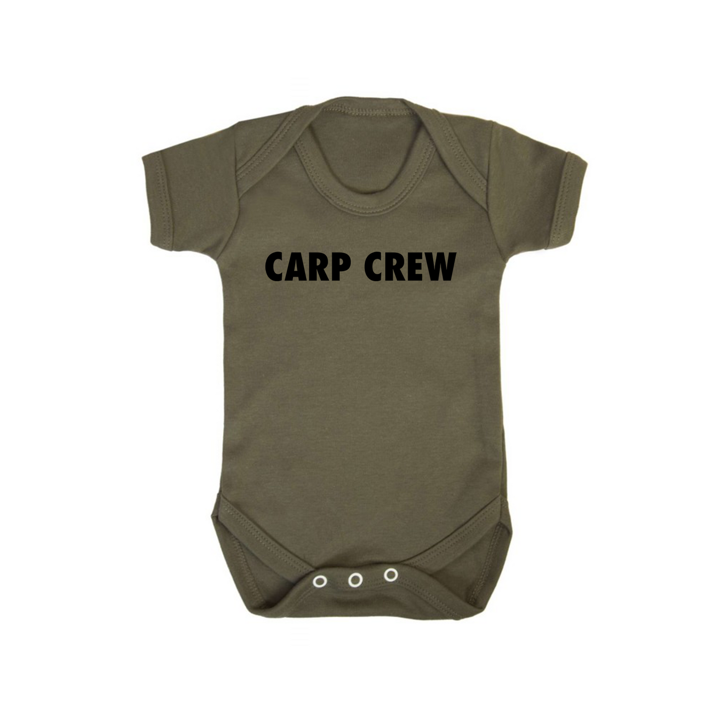 Baby Bodysuit Vest With Carp Crew Text