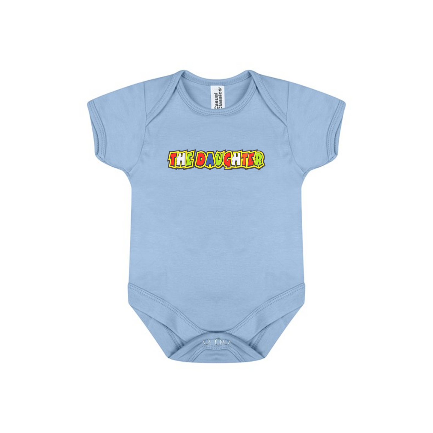 Baby Bodysuit Vest With Colourful Decal - The Daughter