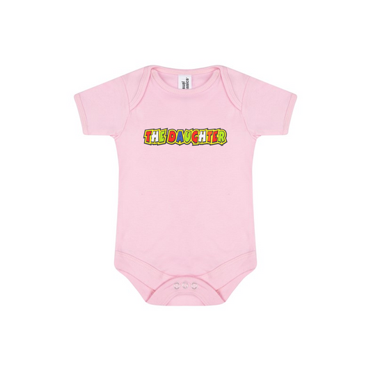 Baby Bodysuit Vest With Colourful Decal - The Daughter