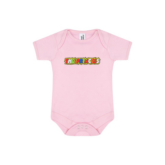 Baby Bodysuit Vest With Colourful Decal - The Princess