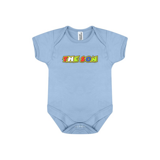 Baby Bodysuit Vest With Colourful Decal - The Son