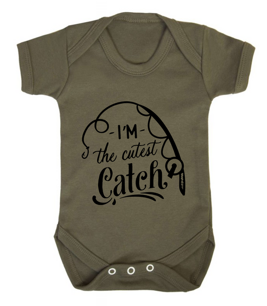 I'm The Greatest Catch Baby Bodysuit