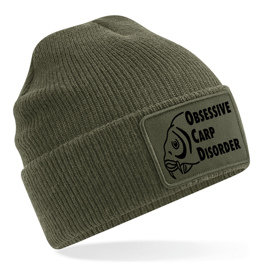 Fishing Beanie With O.C.D Logo