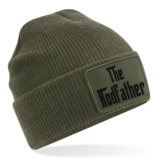 Fishing Beanie With The Rod Father Logo