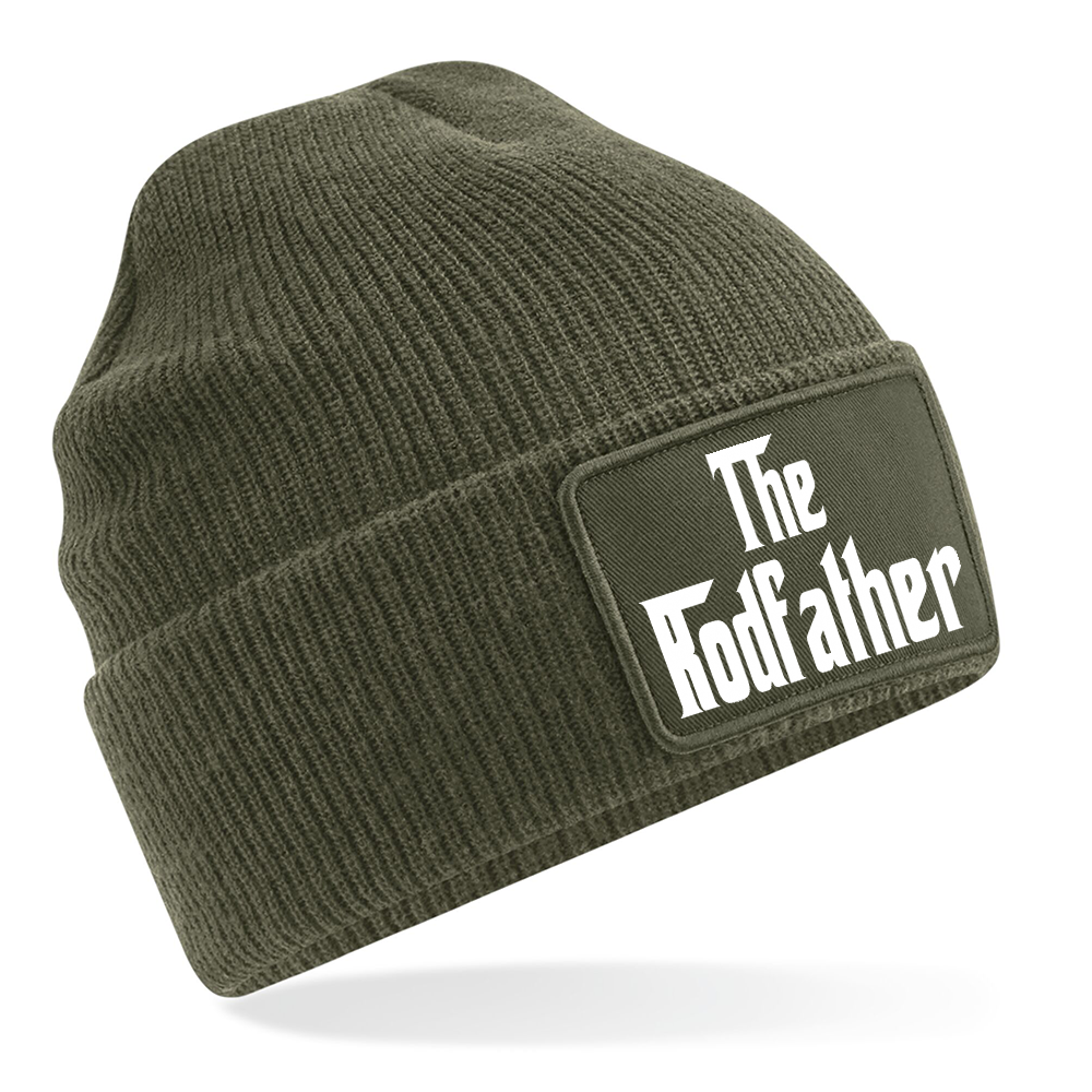 Fishing Beanie With The Rod Father Logo