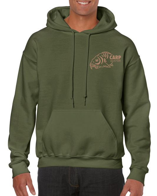 Carp Hunter Fishing Hoodie – Small Logo