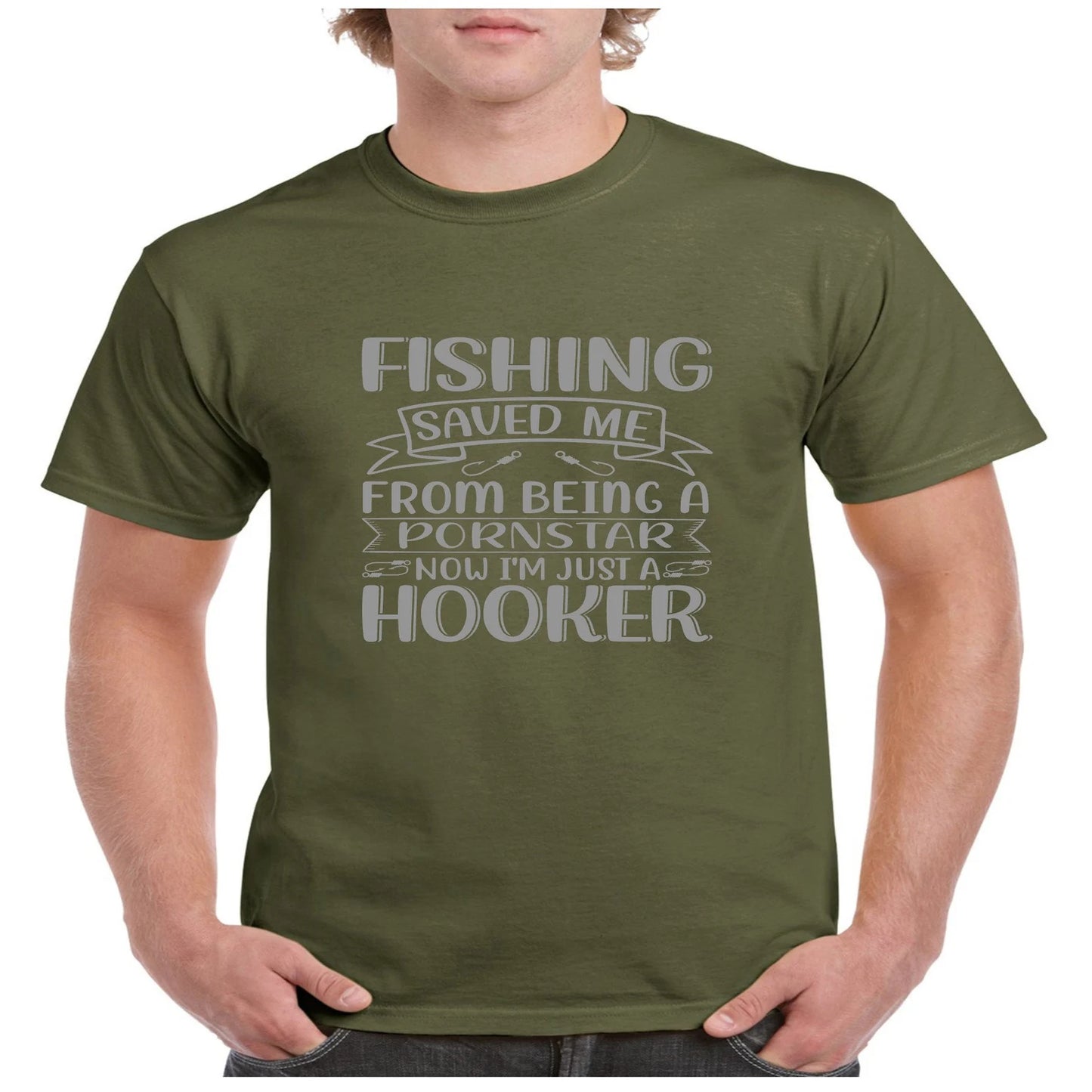 Fishing T Shirt With Fishing Saved Me