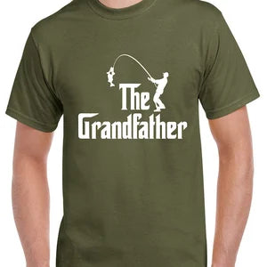 Fishing T Shirt With The Grandfather