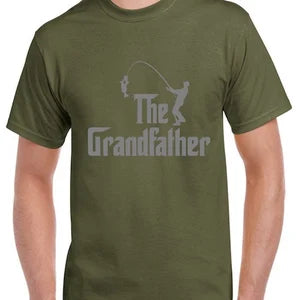 Fishing T Shirt With The Grandfather