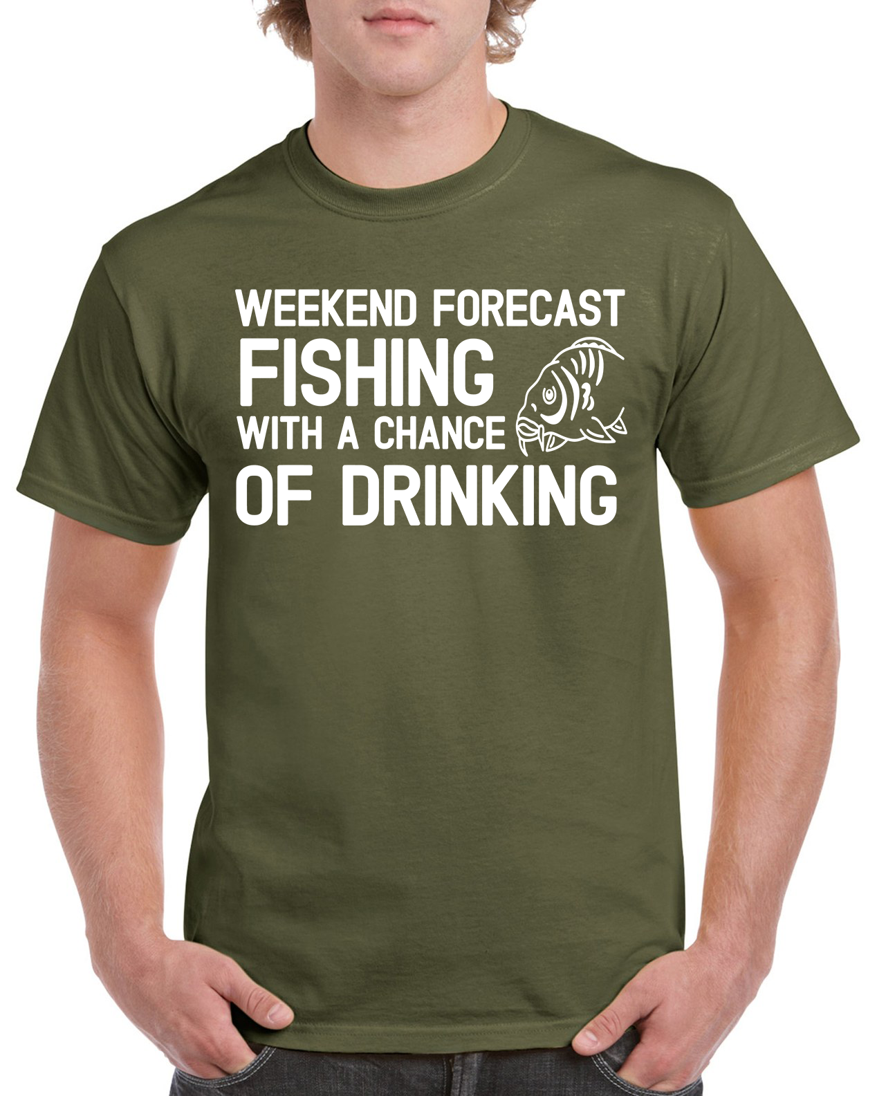 Fishing T Shirt Weekend Fishing Forecast