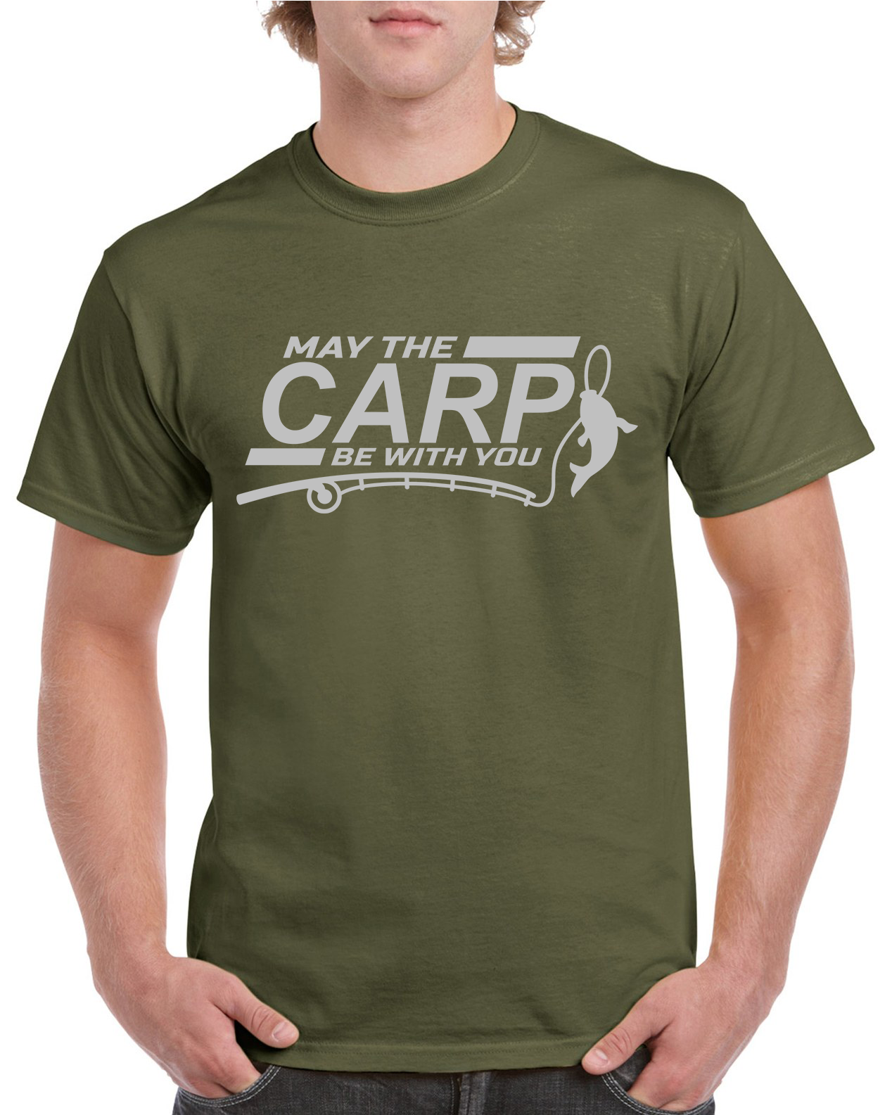 Fishing T Shirt May The Carp Be With you