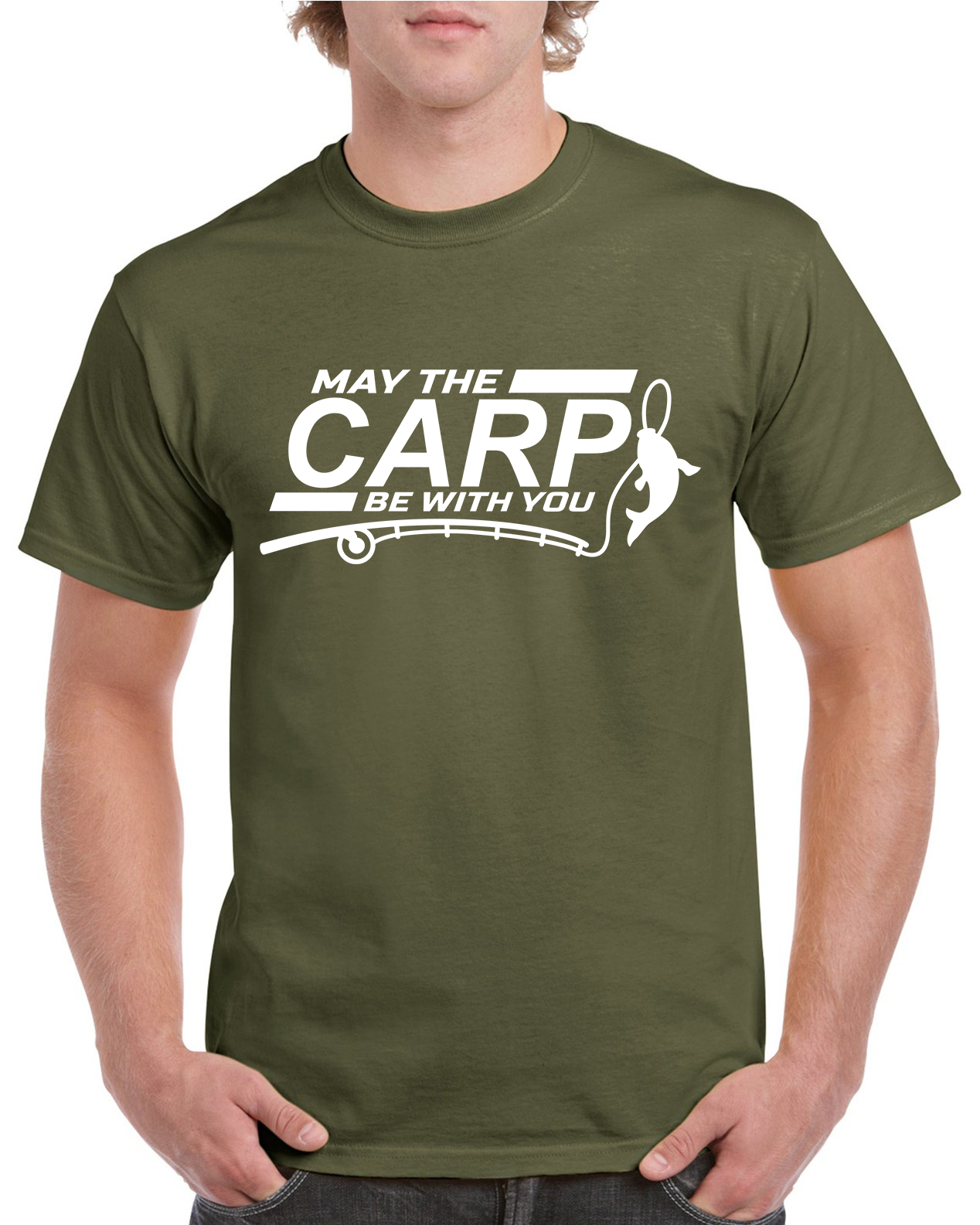 Fishing T Shirt May The Carp Be With you