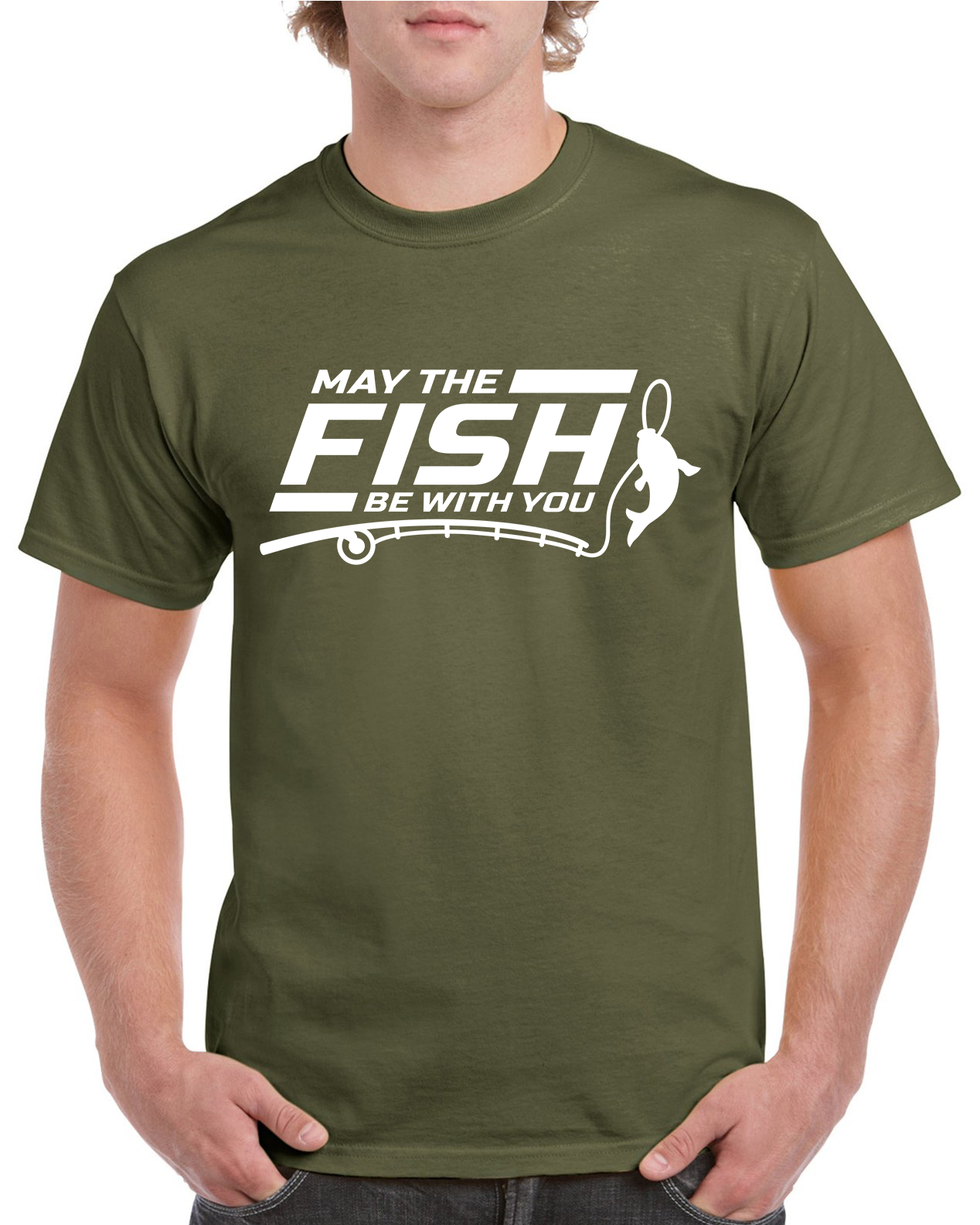 Fishing T Shirt May The Fish Be With you