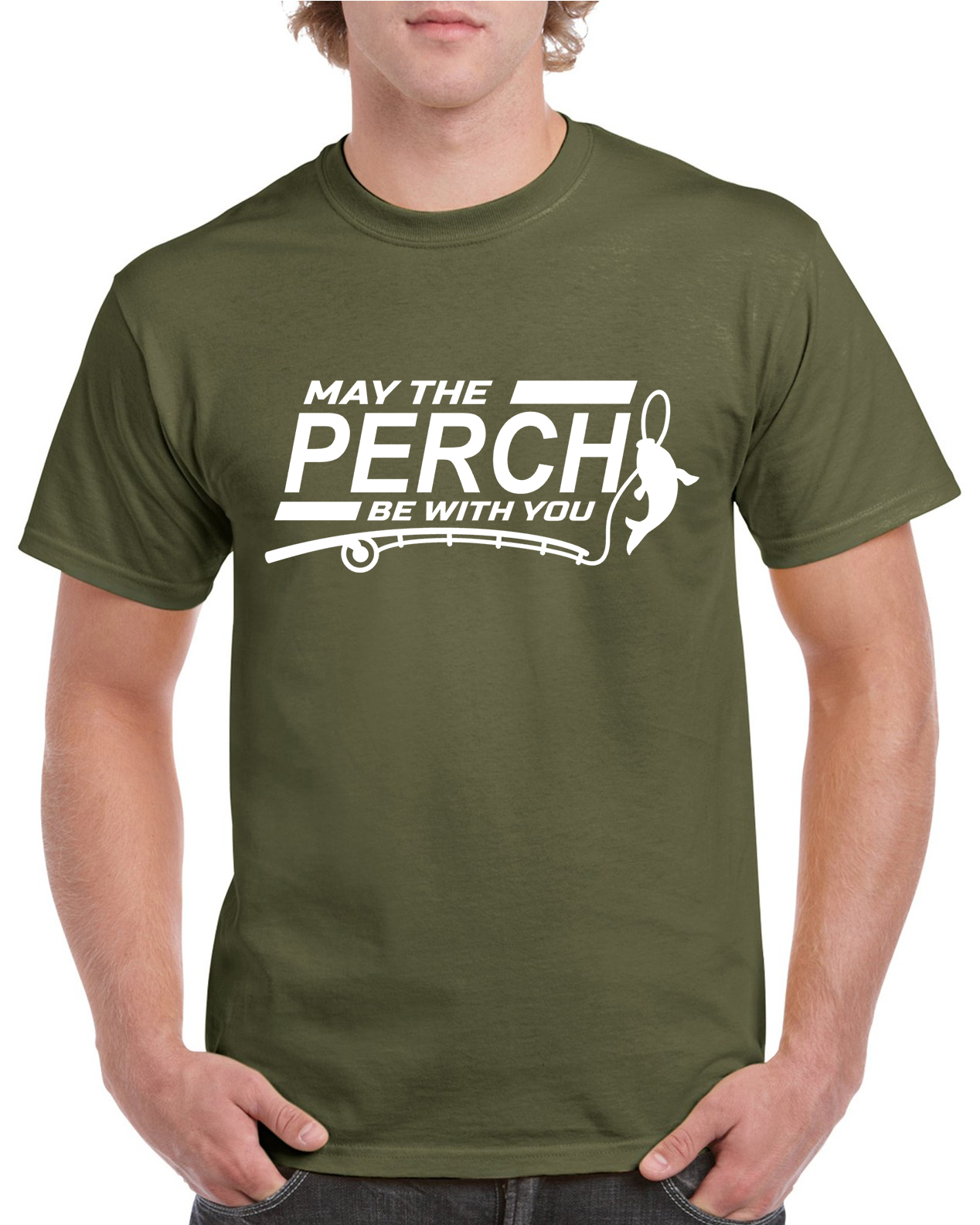 Fishing T Shirt May The Perch Be With you