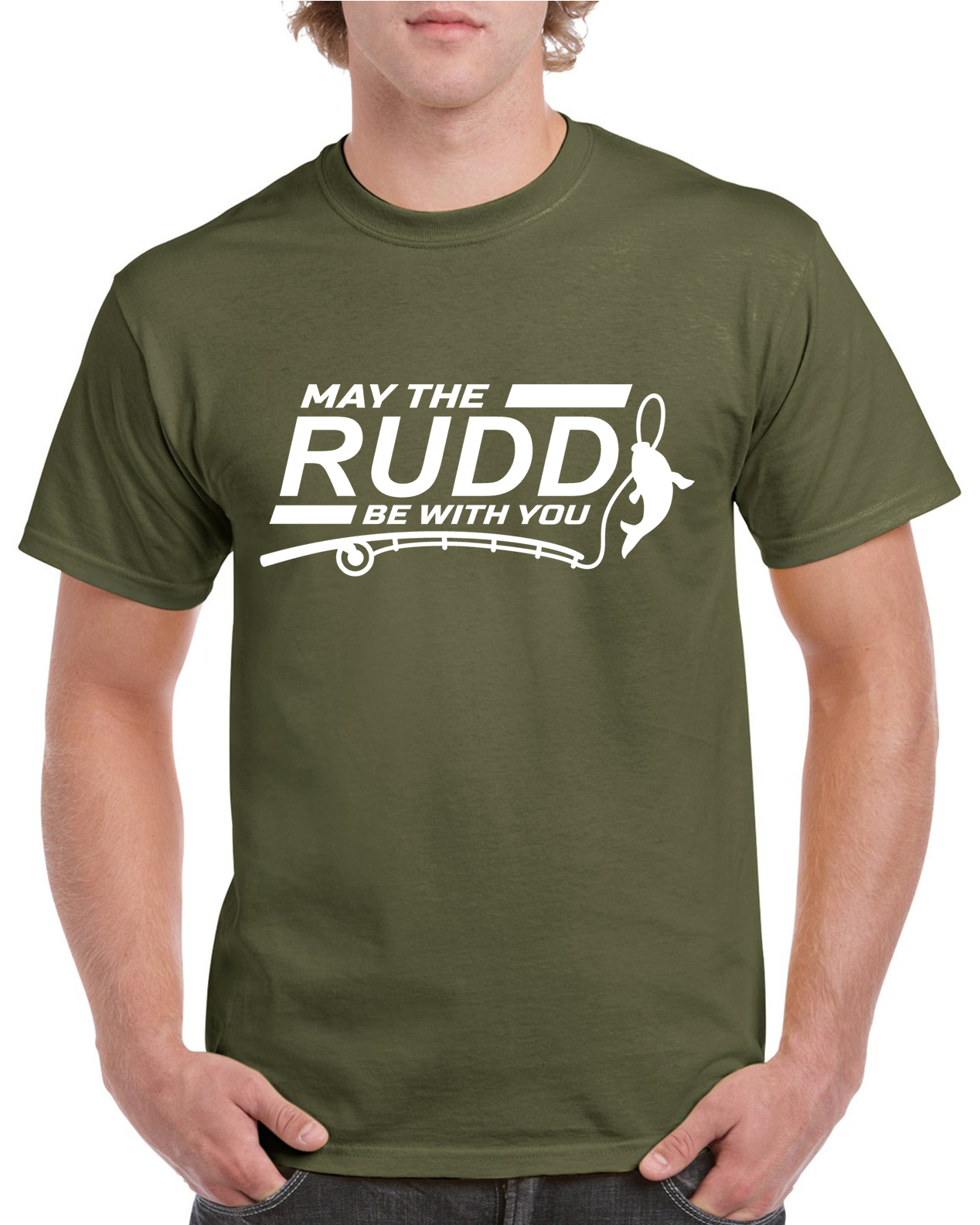 Fishing T Shirt May The Rudd Be With you